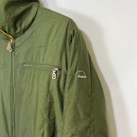 Rare Vintage Bogner Ski Suit One Piece Reversible Yellow/Green EU 38 US 6 - Picture 12 of 13